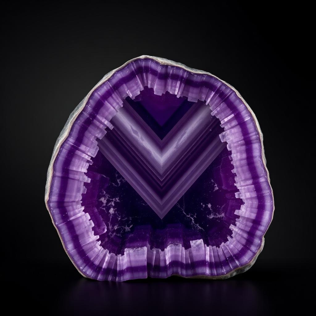 Chevron Amethyst